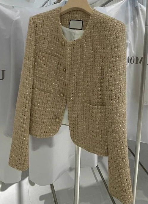Manteau court de style classique pour femme