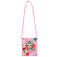 Girls' Cartoon Short Sleeves And Skirt Suit