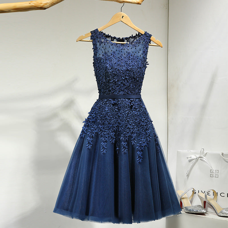 Robe de cocktail, de fiançailles, de banquet, d'anniversaire