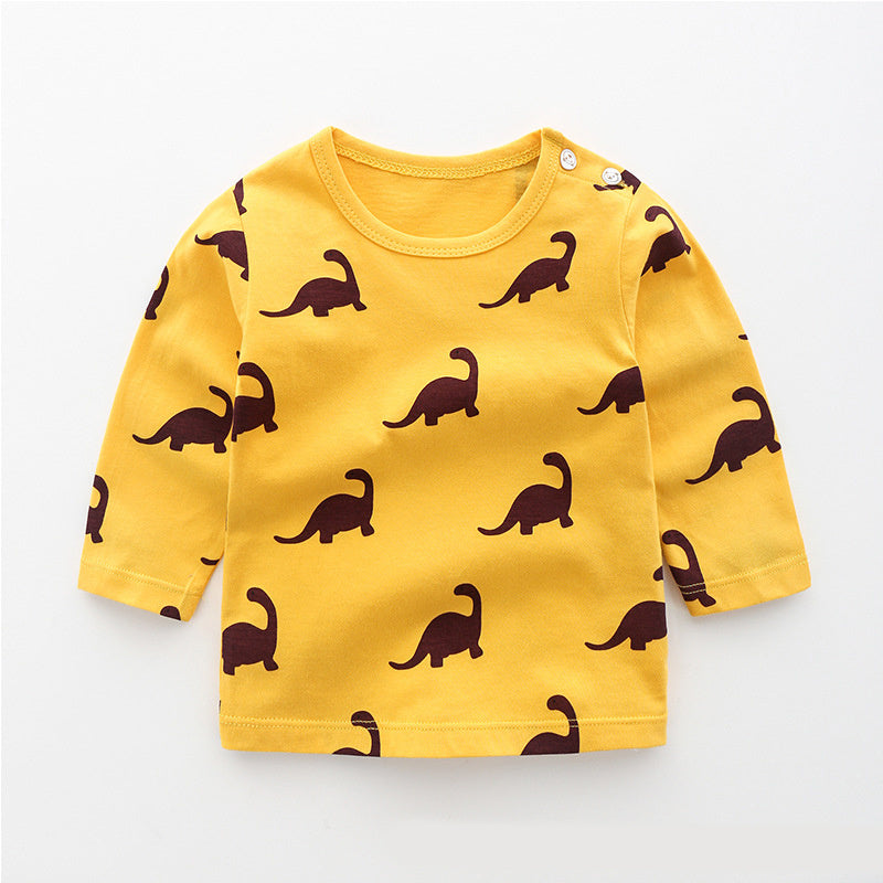 T-shirt à manches longues en coton pour bébé