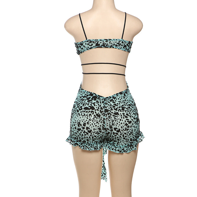 Womens Cutout Lace-Up Bodycon Jumpsuit