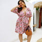 Jumpsuit short sleeve women's