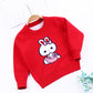 No fading, no ball, white rabbit double coat with bow