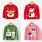 Cotton Double Layer Autumn Winter Christmas Long Sleeved Children's Sweater