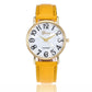 Marble Belt Watch Fashion Geneva Watch  Shell Face Casual Watch For Men And Women