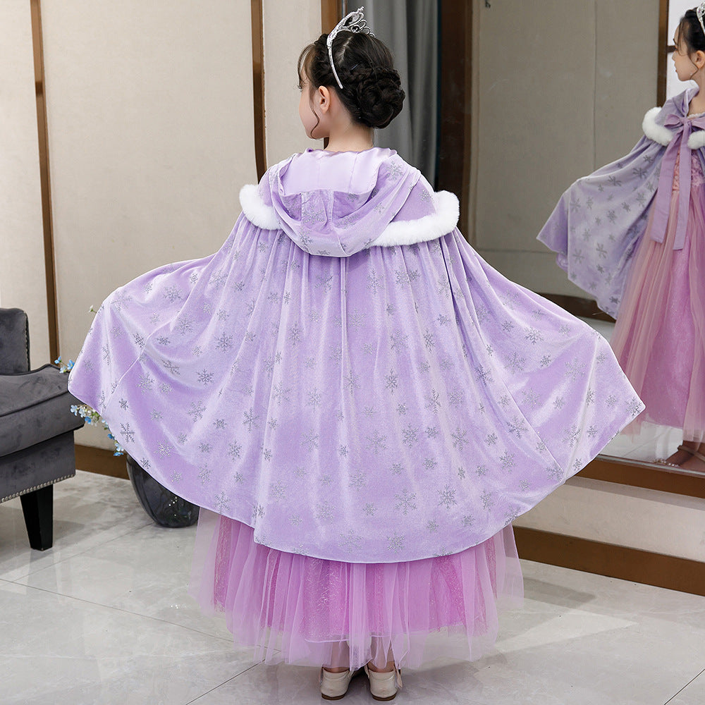 Jupe bouffante en tulle Raiponce Birthday Show