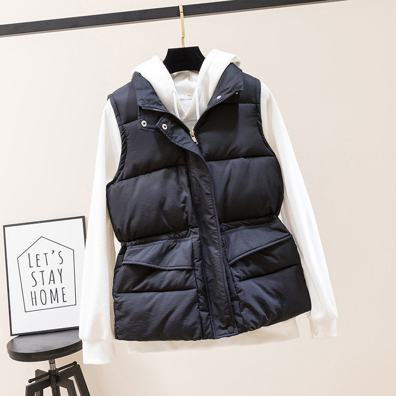 Warm Vest Casual Bread Suit Sleeveless Waistcoat