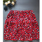 Floral Leopard A-line Skirt