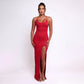 Women's Solid Color Back Split Long Skirt