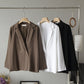Women's solid color suit
