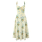 Women's Fashion Stitching Mid-length Dress