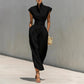 Womens New SpringSummer High-Waisted Midi Skirt