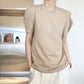 Women's Lazy Loose Round Neck Puff Sleeve Top