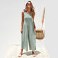 Explosion solid color vest jumpsuit