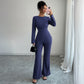 European And American Leisure Simple Straight Suit Women