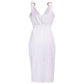 Solid color sleeveless dress