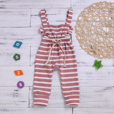 Back Button Harness Harness Long Jumpsuit