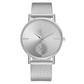 Plastic mesh strap watch