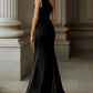 Womens Stylish And Elegant Satin Dress