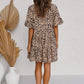 Robe à imprimé léopard