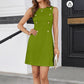 Women's Cocktail Mini Sleeveless Casual Dress