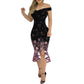 Women's Fashion Graceful Personality Ruffled Dress