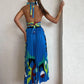 Women's Printed Pleated All-match Suit Skirt