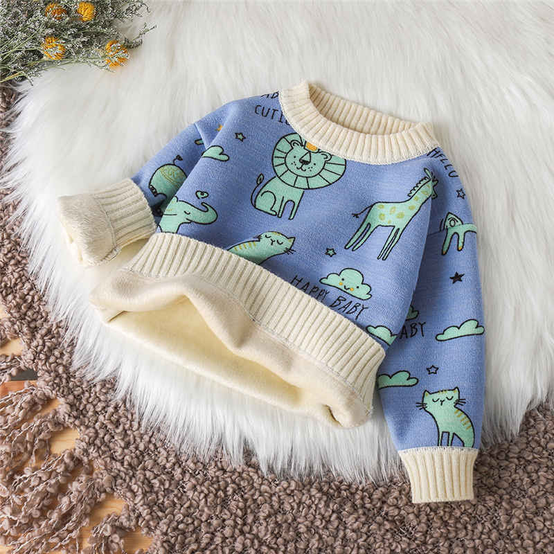 Pull bébé et fille en cachemire automne-hiver