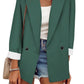 Women's Solid Color Small Suit One Piece Long Sleeve Spring And Autumn Blazer