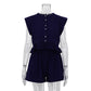Summer Jacquard Short Sleeve Design Shirt Shorts Suit