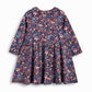 Jupe fleurie en tricot