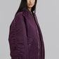 Same Loose Zip Cotton-padded Coat Flight Jacket