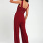 Lady's One-piece Trousers Lace Backless Deep V