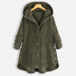 New Style Loose Plus Size Retro Corduroy Coat
