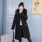 Temperament Slim Women's Warm Pure Color Jacket