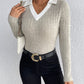 Fashion Women's Simple Knitting Bottoming Shirt