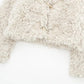 Casual Style Women's Jacket Thick Lapel Loose Top