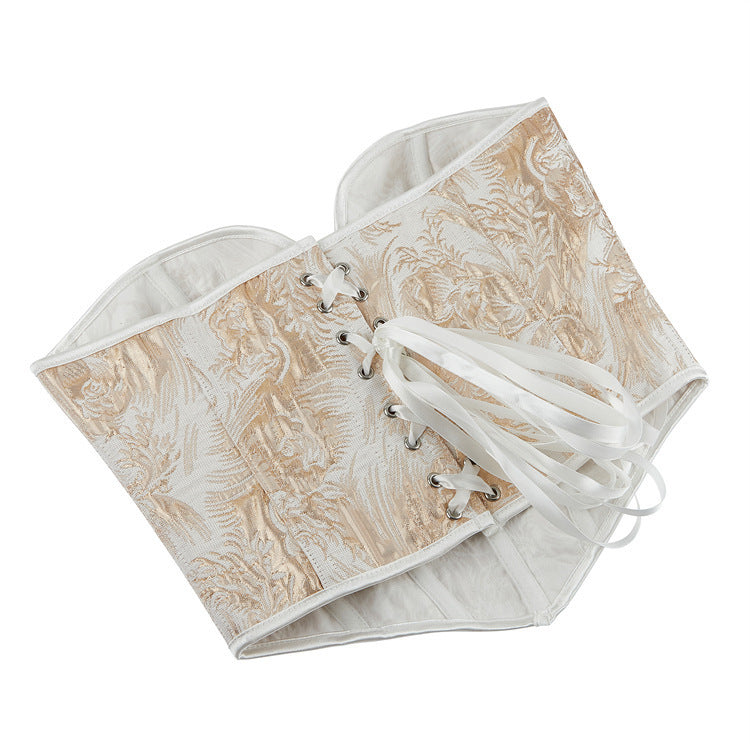 Golden Printing Strapless Women's Tube Top Chest Support