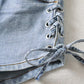 Fashionable And Personalized Bow Denim Shorts For Women