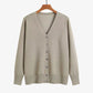 Autumn And Winter New V-neck Knitwear Long-sleeved Cardigan