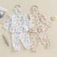 High Cotton Double-layer Cotton Long-sleeve Suit Home Wear