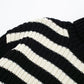 Women's Vintage Stripe Short Sweater