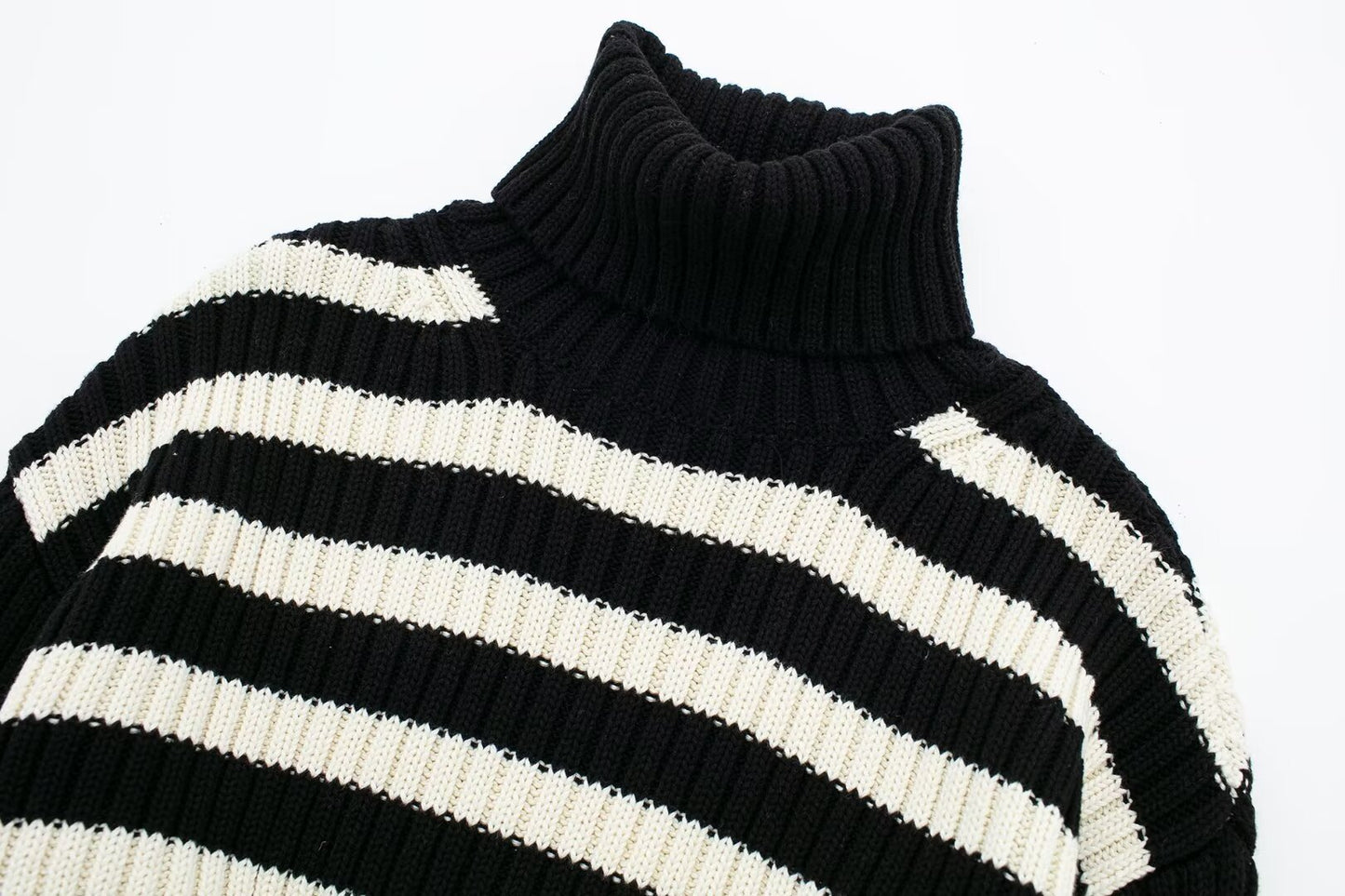 Women's Vintage Stripe Short Sweater