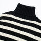 Women's Vintage Stripe Short Sweater