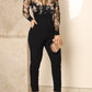 Women's New Sale Lace Bronzing Jumpsuit