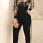 Women's New Sale Lace Bronzing Jumpsuit