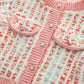 Ensemble de fils à tricoter pour pulls pour enfants, trois couleurs
