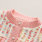 Ensemble de fils à tricoter pour pulls pour enfants, trois couleurs