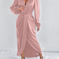 Satin Style Dress High-grade