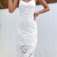 Women's Sling Lace Lace Cutout Backless Dress